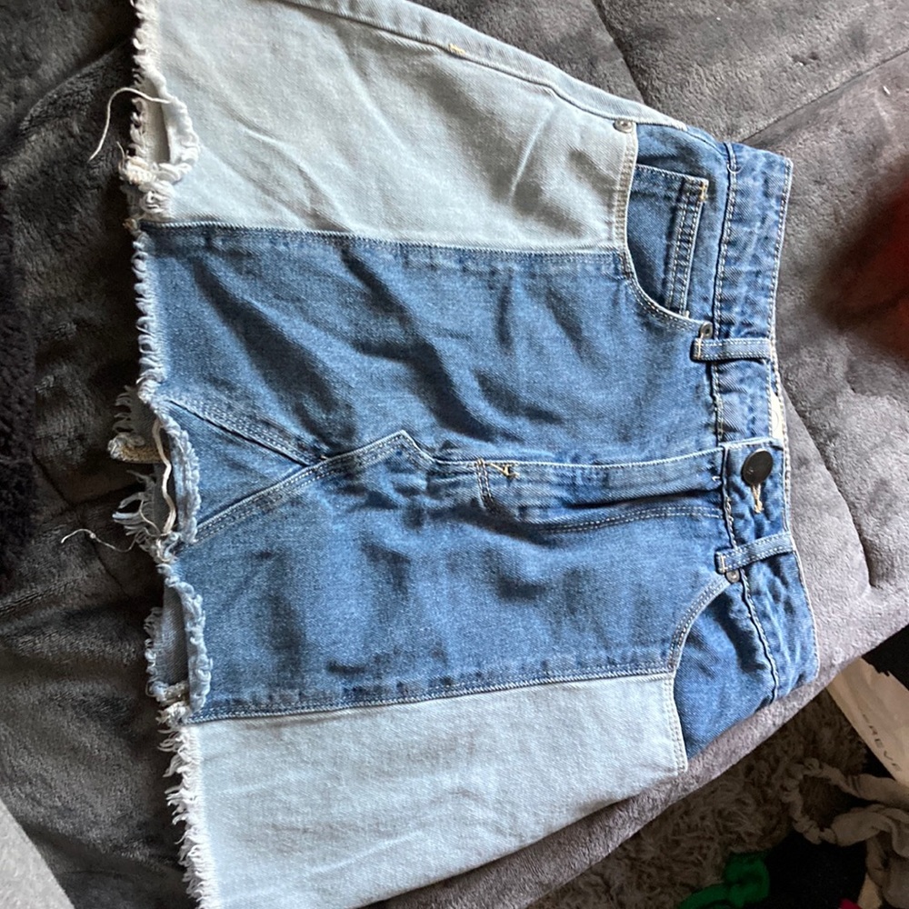 Denim skirt